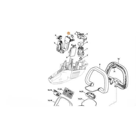 STIHL  Przełącznik 1250 430 0500